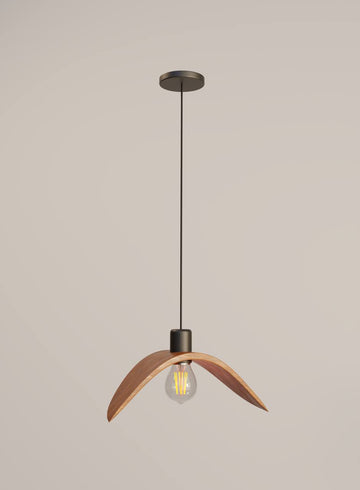 Wooden flying birds pendant light - Syvulia 1836
