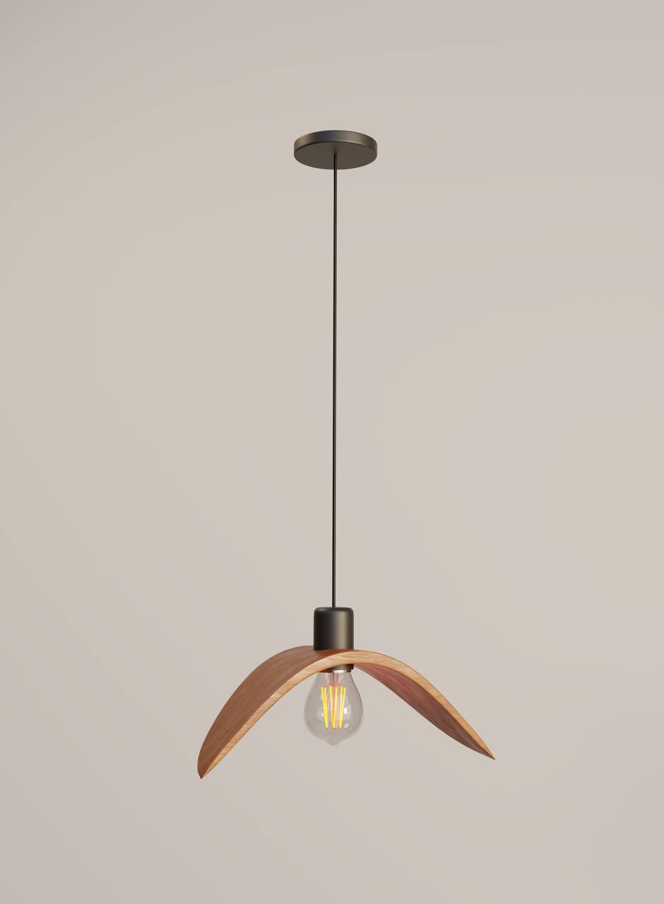 Wooden flying birds pendant light - Syvulia 1836