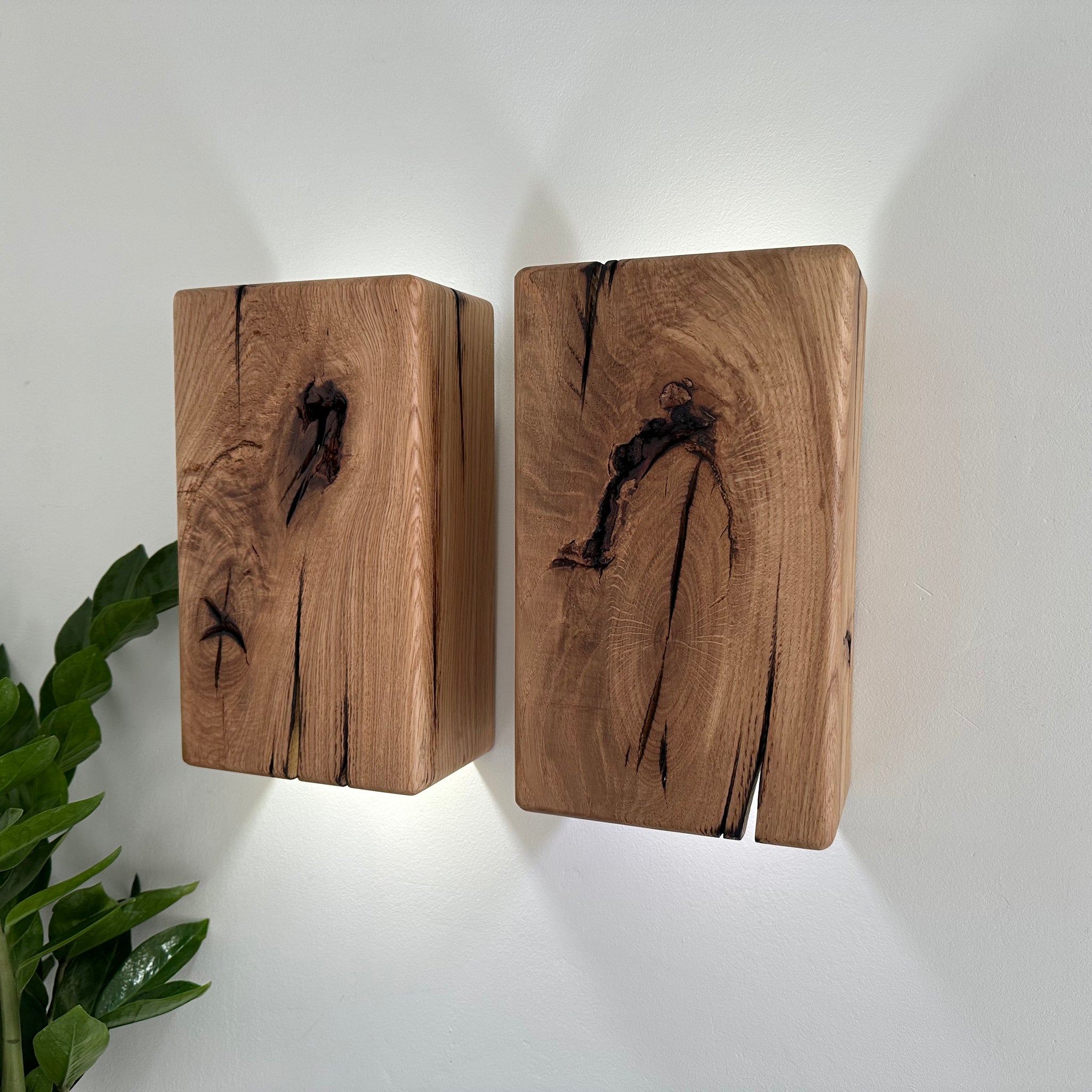 Wooden wall sconce - Stih 1704 - Large