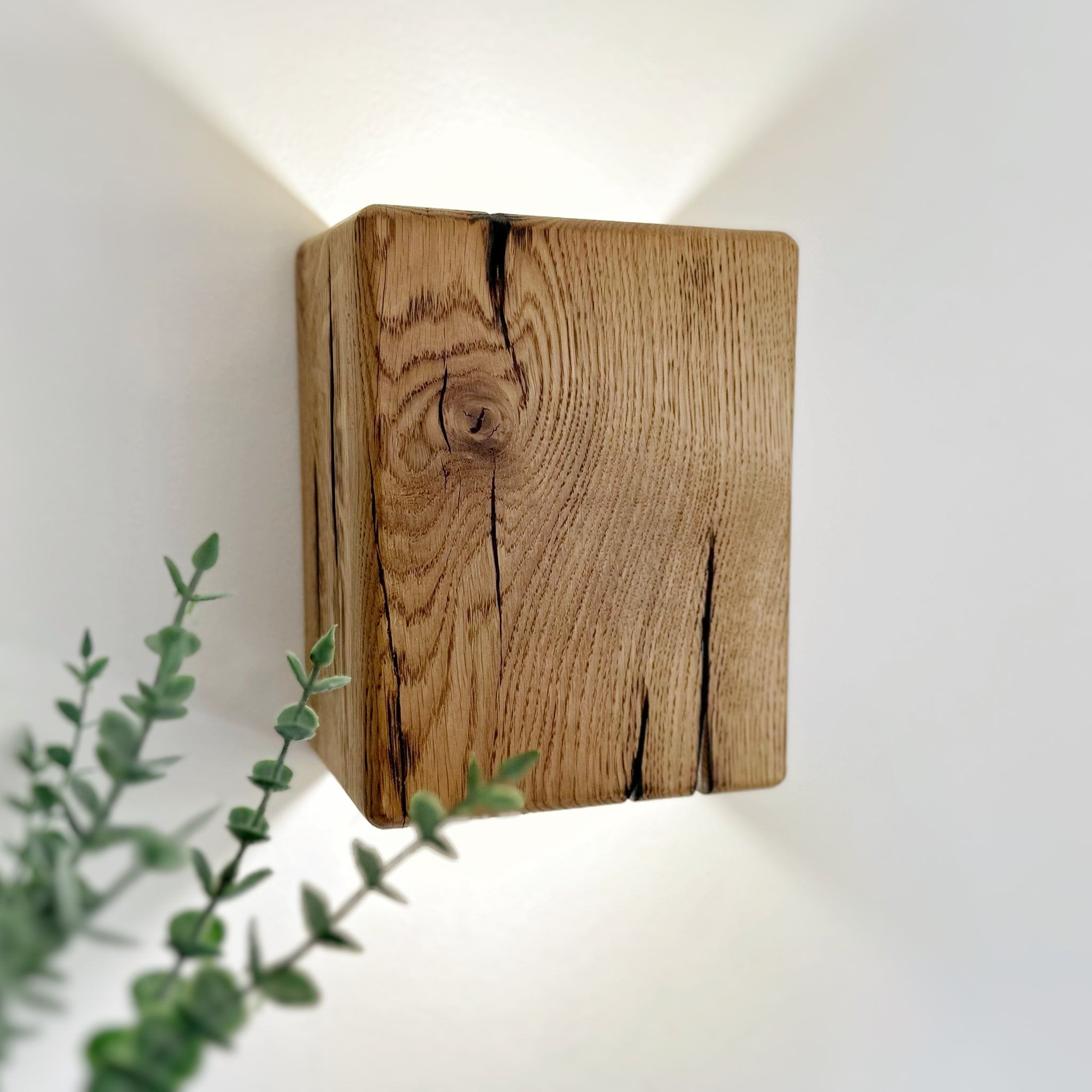 Wooden wall sconce - Stih 1704 - Medium