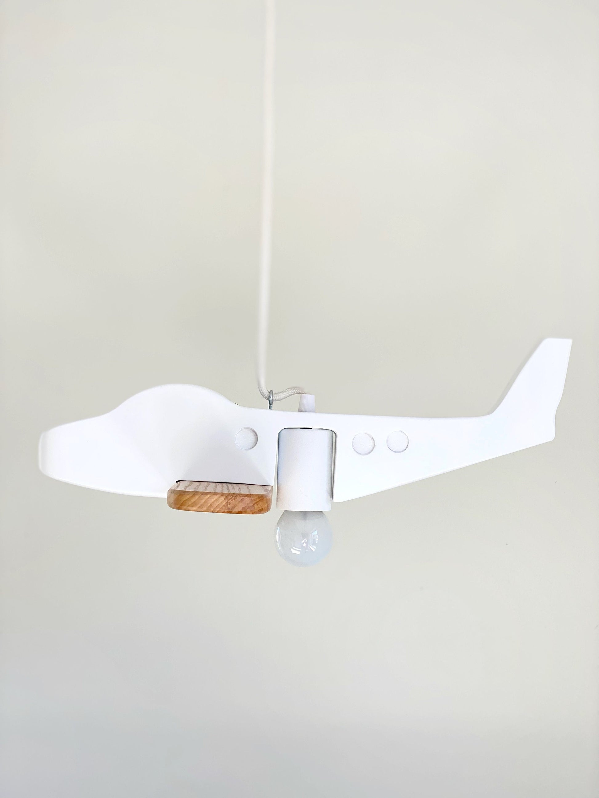 Airplane hanging lamp, pendant lights, chandelier lighting, nightlight, kids baby room nursery decor, custom congratulations postpartum gift