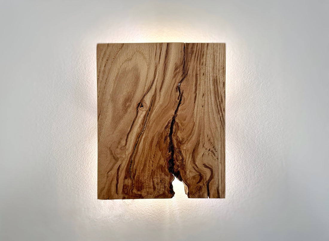 Handmade wandlampe wood plug in wall sconce or with switch fixture, custom size wall bedside lamp,lighting, lampshades, wood oak wall lights