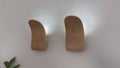 Handmade wood plug in wall sconce or with switch fixture, custom size wall bedside lamp, sconce lighting, lampshades, wall lights, wandlampe